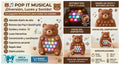🐻🎵 Pop It Musical – Diversión, Luces y Sonido 🎵🐻